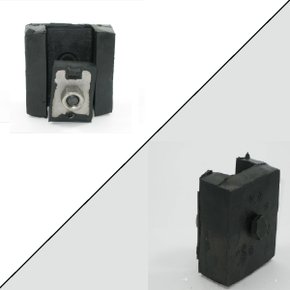 Coxim traseiro motor perkins ford f600 72/ (210 ipab)