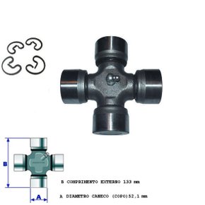 Cruzeta cardan mercedes benz 1519 1621 1722 1924 (801029 meritor)