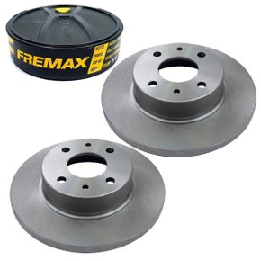 Par Disco freio dianteiro solido uno palio fiorino uno (bd1815)