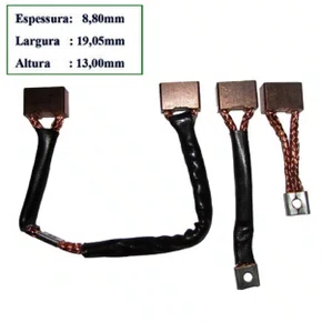 Escova motor partida willys jeep 6 cilindros wapsa (x213/11 krug)