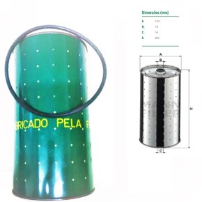 Filtro oleo motor mercedes benz 1113 1113a /78 (pf1190)