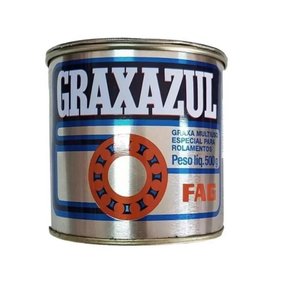 Graxa azul fag 500 gramas multiuso litio nlgi 2 (graxazul 1/2kg)