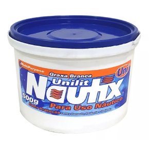 Graxa branca nautica 500 gramas base de litio (nautix)