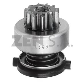 Impulsor bendix partida bosch fiat uno palio (zen0846)