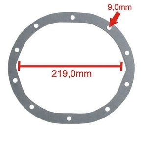 Junta diferencial gm chevette opala braseixos (10677f1)