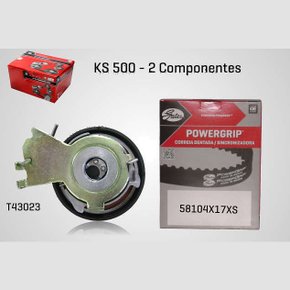 Kit correia cva peugeot 206 1.4 04/ citroen c3 1.4 (ks500 gates)