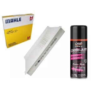 KIT Filtro cabine ar condicionado jeep renegate 2015/+ Spray Limpa Ar-Condicionado