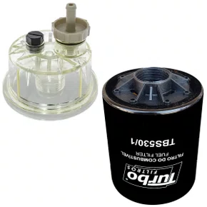 KIT FILTRO COMBUSTIVEL SEPARADOR AGUA COM COPO