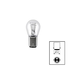 Lampada 2 polos 12v 21/5 watts  pino encontrado (12502 philips)