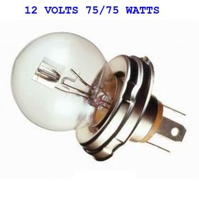 Lampada farol assimetrica 12 volts 75/75 watts (7999 importada)