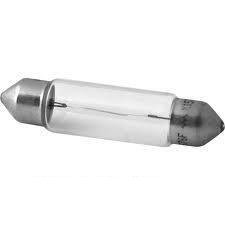 Lampada torpedo grande 10w 42mm (6411 osram)