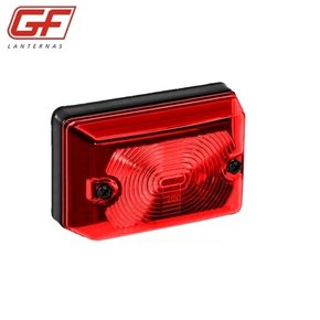 Lanterna  para adaptacao tijolinho vermelha (gf115vm)