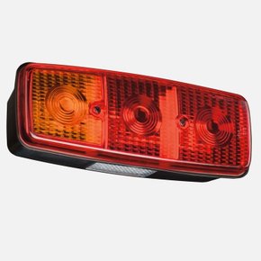 Lanterna traseira mercedes benz 1313 com luz placa (1513cv sinalsul)
