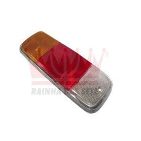 Lente lanterna traseira vw kombi tricolor 76/ (ete7341tr)