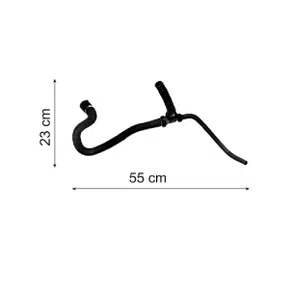 Mangueira ar quente gm montana 1.4 2010/ (014443 disfix)