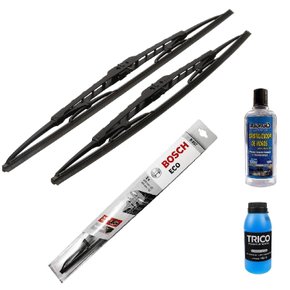 PALHETA LIMPADOR PARABRISA GM CORSA 01/ MONTANA+CRISTALIZADOR+ADITIVO PARABRISA