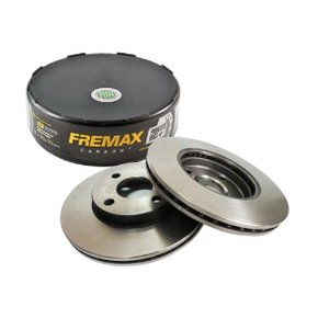 Par Disco freio dianteiro vw gol g5 1.0 1.6 256mm 08/ (bd5297)