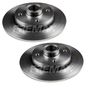 Par Disco freio traseiro gm monza kadett (bd2477)