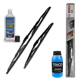 PAR PALHETA LIMPADOR PARABRISA HB20+ADITIVO LIMPA PARABRISA+CRISTALIZADOR PARABRISA