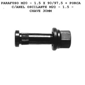 Parafuso roda m20 vw 12.140 13.180 ford cargo (c184 rodafuso)
