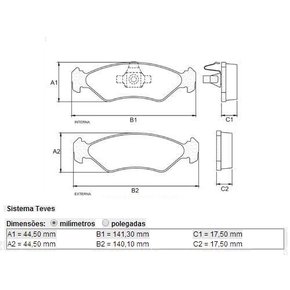 Pastilha freio dianteira ford fiesta ka 05.09/ (rcpt12610 trw)