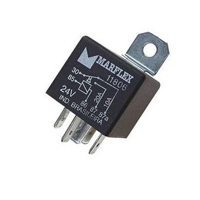 Rele auxiliar 24v mercedes benz volvo scania (11806 marflex)