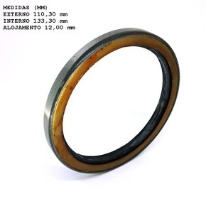 Retentor roda dianteira mercedes benz com tração (5843 arca)