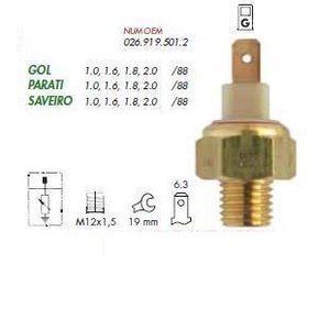 Sensor acionamento partida frio vw gol parati (4005 iguacu)