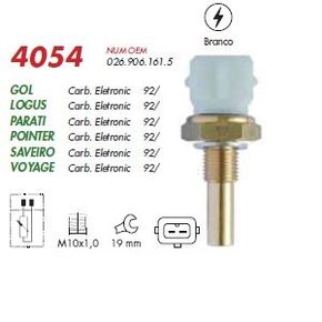 Sensor temperatura vw gol parati saveiro logus (4054 mte)