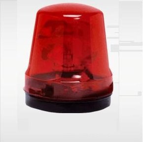 Sinalizador rotativo giroflex vermelho 12v (rt19 vermelho)