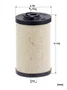 Filtro combustivel mercedes b. toyota bandeirante (bfu700 mann)