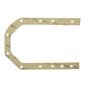 Junta flange traseiro mancal mwm d225 d226 d229 (922908530664 sta cru)
