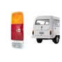 Lente lanterna traseira vw kombi tricolor 76/ (ete7341tr)